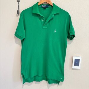 Ralph Lauren Men's Green Polo Shirt RL09